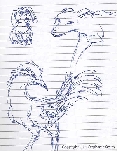 Notebook doodles