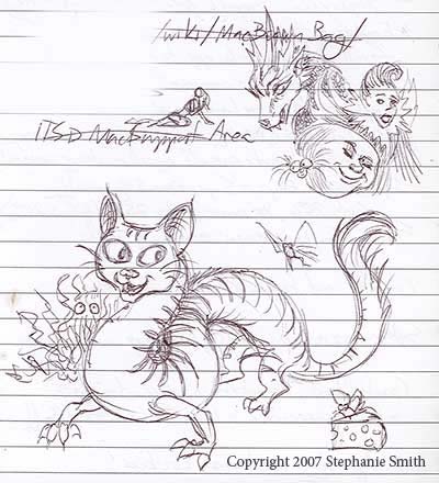 More notebook doodles