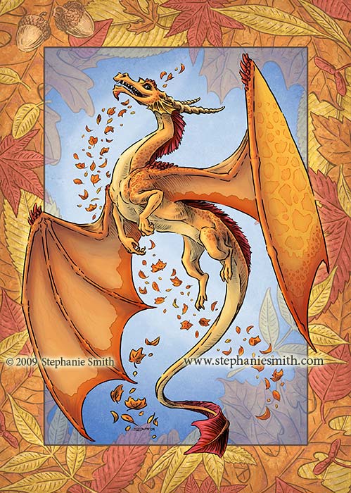 Dragon of Autumn  final artwork
