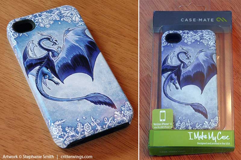Dragon of Winter Case-Mate Tough iPhone 4 case