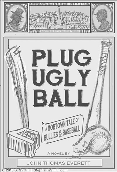 Plug Ugly Ball Cover - Final Sketch