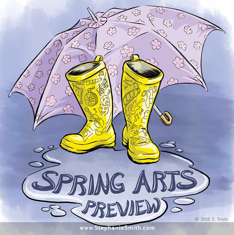 Spring Arts Preview for the Washington Post Express